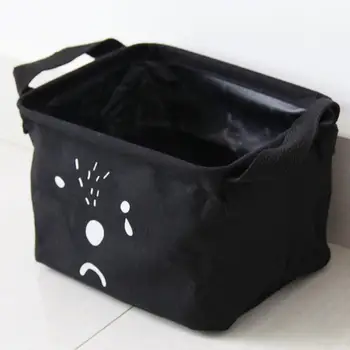Roztomilý kreslený psa/medveď skladovacie koše zakka make-up, Kozmetické úložný box Organizér Skladací košík na drobnosti rodiny zdobené darček