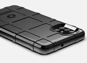 Shockproof čierne puzdro pre Samsung Galaxy M51, Brnenie série z caseport