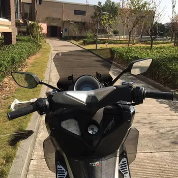 Upravené pôvodné motocykel nmax155 nmax vyššia 5 cm čelné sklo čelné sklo vetry lamely pre YAMAHA nmax155 nmax 155 16-19