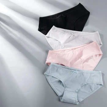 Dámske spodné prádlo, spodná bielizeň sexy bavlnené spodky, nohavičky nastaviť mäkké kvalitné nohavičky Intimates knickers dropshipping 3 ks/veľa