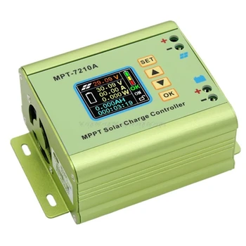 Digitálny MPPT Solárny Regulátor Nabíjania pre Lítiová Batéria 24V / 36V / 48V / 60V / 72V Batéria, Výstup 0-10A MPT-7210A O11 19