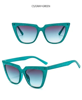 2020 Cat Eye slnečné Okuliare Ženy Gradient Šošovky Plastové Slnečné Okuliare Mužov Vintage Oculos Feminino Cestovné Jazdy Gafas De Sol UV400