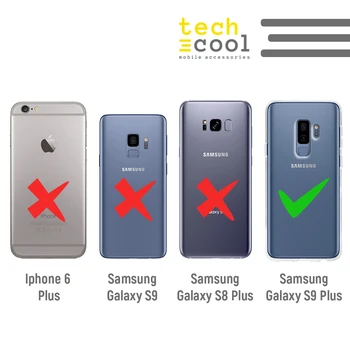FunnyTech®Silikónové puzdro pre Samsung Galaxy S9 Plus l Frida transparentné znaky vzory ilustrácie 1