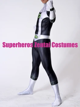 3D Tlač Danny Phantom Cosplay Kostým Zákazku Phantom Halloween Kostým Karneval Zentai Catsuit