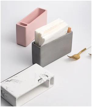 Cement papier, uterák box silica gel formy námestie papier, uterák tabuľka nastavenie kus silikónové formy prijímať papierové krabice formy