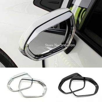 Pre Toyota Yaris Kríž 2020 Príslušenstvo ABS Chrome Auto Spätné zrkadlo blok dážď obočie Kryt Výbava Nálepky Auto styling 2ks
