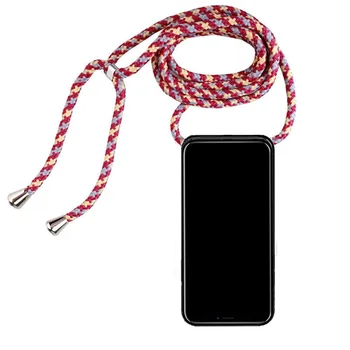 Prípade mobilného Telefónu S ozdobná šnúrka na uniforme Náhrdelník Ramenný Krk Lano Kábel Pre SAMSUNG S8 S9 S10 S11 Note9 A6 A7 A8 A9