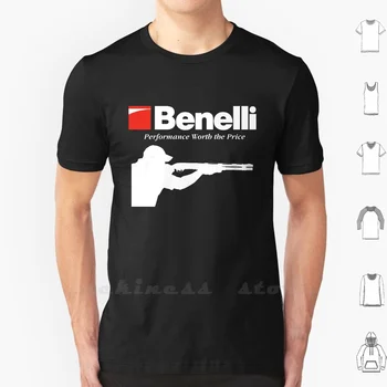 Benelli Logo T Shirt Veľká Veľkosť Bavlna Benelli Savage Zbraní Winchester Ruger Sako Tikka Zbraň, Zbrane, Pištole, Pištole Zbrane