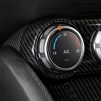Uhlíkových Vlákien Interiér, klimatizácia Panel Kryt stredovej Konzoly Liquid Crystal Sn Výbava pre Mazda CX-3 CX3 2017-2018