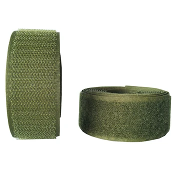 2 m*3 cm olivový zelená nylon velcros upevnenia pásky žiadne lepidlo šitie magic slučky háčik nálepky pásy oblečenie stick pásky velcroing