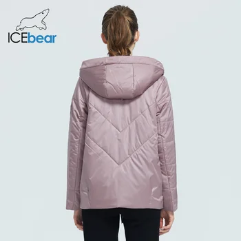 ICEbear 2020 Nové ženské Bunda Ženy Jarný Kabát Módne Bežné Ženy Oblečenie Značky parkaGWC20061I