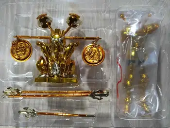 KOMICKÉ KLUB SKLADOM mini handričkou mýtus DDP rozsahu 100mm EX zlato saint libra Dohko s objektu kovové brnenie akcie obrázok hračka