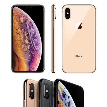 Mobilný iPhone X/XR/XS MAX/7/7 PLUS/8 Black Ružové zlato, striebro šedá Špeciálne 32 64 128 256 GB Apple odomknutý doprava zadarmo druhej ruky