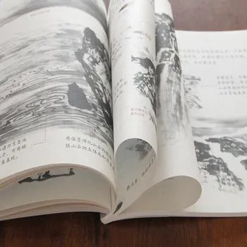 Tradičná Čínska Krajina cloud strom Maľba Kresba Umenia Knihy Úvod do začiatočníkov
