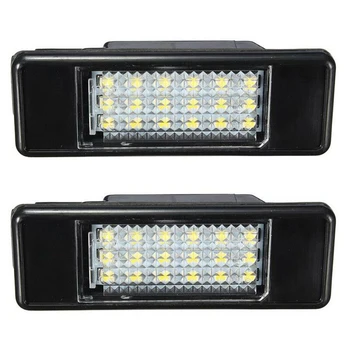 12V LED Žiadna Chyba Canbus Auto licenčné Číslo Doska Svetlo Na Peugeot 106 1007 207 307 308 3008 406 407 508 607