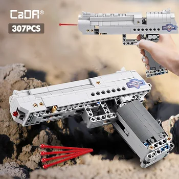 Cada Desert Eagle Pistool MK23 Pištole Uzi Machinepistool Militaire Ww2 Bouwstenen Voor Legoing Technic Stad Poliatím Swat Kan
