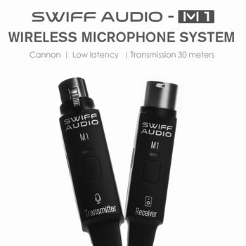 Bezdrôtový Mikrofón Systém s Nízkou Letency 30 Metrov Prenos Oblek pre všetky dynamický mikrofón s akýmkoľvek kazeta rozhrania