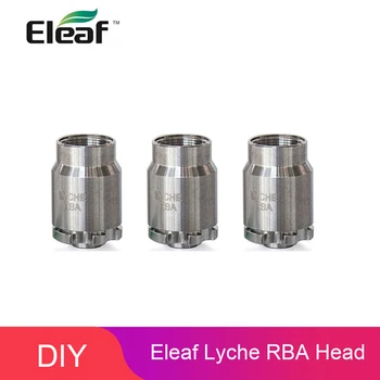 Pôvodné Eleaf LYCHE RBA hlavy 3ks náhradných cievka hlava pre Lyche rozprašovač nádrž Elektronická Cigareta Jadier