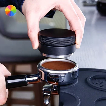58/53/51mm Nastaviteľné Nerezový Káva Espresso Tamper Vypuklé Štyri Šikmé Svahy Base Distribučné Nástroje Kuchyňa ToolsCY