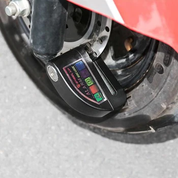Wheelup MTB Bike Kotúčové Brzdy Zámok Elektrický Skúter Motocyklový Alarm Proti krádeži 6 mm Zamykanie Priestor Motocykle