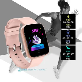 Móda Smart Hodinky Ženy Muži Smartwatch Bluetooth Nepremokavé Srdcovej frekvencie, Krvného Tlaku Fitness Tracker Hodiny Pre Android, IOS