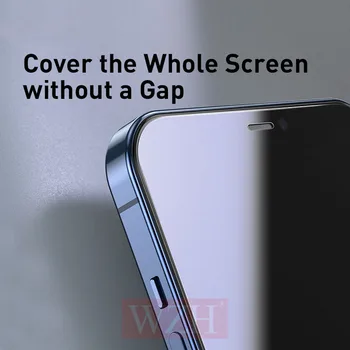 10Pcs Úplné Pokrytie Screen Protector Pre iPhone 12 Pro Max 0,3 mm Transparentné Ochranné Sklo Pre iPhone 12 mini Tvrdeného Film