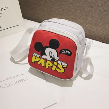 Dievčatá matka Mickey Minnie Mouse princezná mini Plyšové Batohy deti disney Rodič-dieťa taška Školské tašky Priedušná batoh