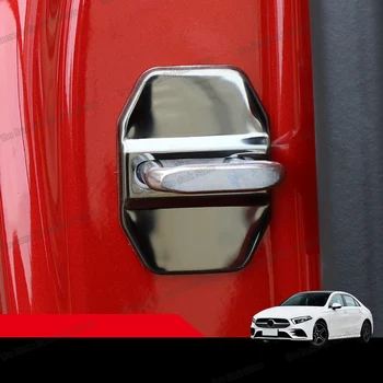 Lsrtw2017 Auto Door Lock Spony Chránič Výbava pre Mercedes Benz Glb 200 180 250 2019 2020 2021 X247 Auto Príslušenstvo