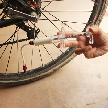 Horský Bicykel Bezdušové Pneumatiky Tmel Injektor MTB, Road na Bicykli Pneumatiky Liquid Náplň Nástroj na Opravu Bicyklov Nástroj