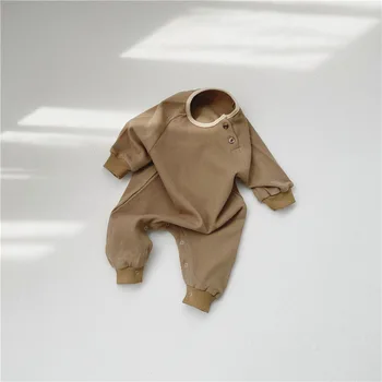 2020 Úplne Nové Módne Novorodenca Batoľa Detská Baby Chlapci Romper Dlhý Rukáv Jumpsuit Playsuit Milé Dievčatá Oblečenie Stručný Oblečenie