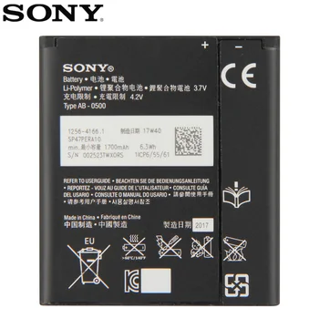 Originál SONY BA900 Batérie Pre Sony Xperia E1 GX TX LT29i TAK-04D S36H ST26I C1904 C2105 BA900 Náhradný Telefón Batéria 1700mAh