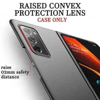 Pre Samsung Galaxy Z Fold 2 Vysokej kvality HardShockproof Ultra-tenký Displej S Telefónom, Skladanie Matné A Telefón puzdro R8E4