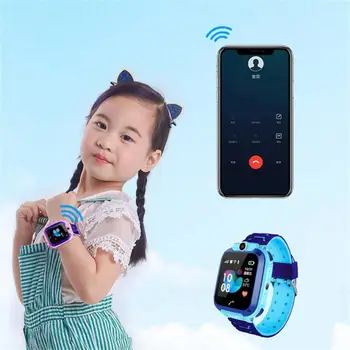 Q12 Smart Hodinky S Malými Hra, GPS, Dotykový Displej 1.44 Palcový Tracker SOS Polohy Pre Deti Deti obojsmerný Hovor