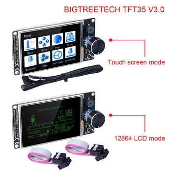 BIGTREETECH SKR V1.4 Turbo Rada TFT35 V3.0 Obrazovke ESP-01S Wifi Modul TMC2209UART 3D Tlačiarne Diely Pre CR10 vzdať sa 3 Upgrade