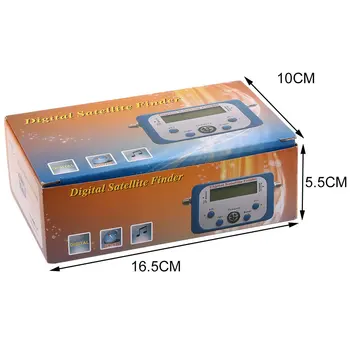 GSF-9506 Digitálne Satfinder S LCD Displej UniversaI TV / sat Finder Merač Satelitného Signálu Finder Tester