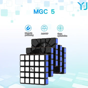 YJ kocky MGC 5X5X5 Magnetické cube Yongjun MGC 5x5x5 Puzzle Rýchlosť kocka Profissional súťaže kocky, hračky Vzdelávacie hračky