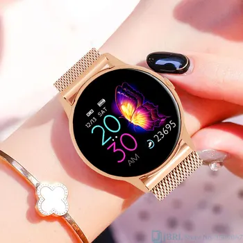 Plne Dotykový Smart Hodinky Ženy Pre Android IOS Smartwatch Elektronika Smart Hodiny Fitness Tracker najluxusnejších Bluetooth Smart-hodinky