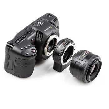 Viltrox NF-M1 Adaptér Objektívu funkciu Automatického zaostrovania Nikon F mount Objektív M4/3 Fotoaparátu Panasonic Olympus BMPCC USB Aktualizácia Firmware