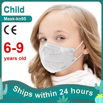 50 Ks FFP2 Dieťa Masky KN95 Detí Masky masque Opakovane Ochrannú Masku na Tvár maske 95% Filtrácia Mascarillas tapabocas