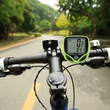 Nový Bike Počítača Cyklistické Počítače Káblové Požičovňa Rýchlomer Nepremokavé Snímače, LCD Digitálny MTB Bike Športové Stopky počítadlo kilometrov