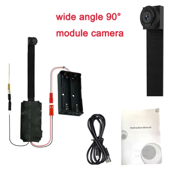 Mini 1080P Full HD H. 264 Ultra Modul WIFI Flexibilné Fotoaparát, Video, Audio Rekordér Detekcia Pohybu Kamery IP P2P