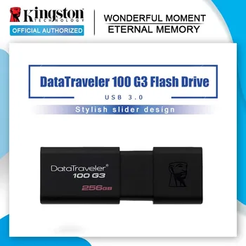 Kingston USB Flash Disky s kapacitou 8 gb 16 GB 32 GB, 64 GB 128 GB USB 3.0 Pero Disk vysokou rýchlosťou PenDrives DT100G3