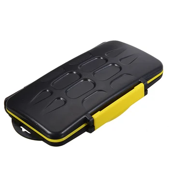 1PC Ukladanie Prípade Micro SD/TF Karty Držiteľ Prenosný Úložný Box Kartu Ochrana Uvedenie Boxs Nepremokavé ABS 12 Slotov