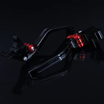 3D design (Kosoštvorec Duté) Červená CNC Motocykel Nastaviteľná Brzda, Spojka Páky Pre Honda CB 1000R CB1000R NeoSportCafe 2018
