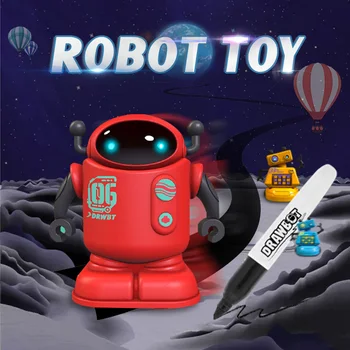 Nové Novinka hračky HeLICMax Nakreslite Čiaru, Robot Drawbot Robot line sledovanie zásielok Gibbi Planéty Programovanie Sprevádzať Hračky pre Deti Darček