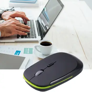 Wireless 2.4 G Bluetooth Myš, USB Prijímač Ultra Tenké Slim Mini Optická pre Počítač, Notebook Office Herný Prenosný Travel Mouse