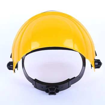 Prachotesný Maska Transparentné PVC Bezpečnosti Tváre Štíty Obrazovke Náhradné Clony proti oslneniu Hlavy prilba na ochranu Dýchacích ciest Anti-Sliny Splash