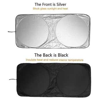 150 cm x 70 cm čelného skla Slnečník Okno Clonu Krytu UV Ochranu Reflektor na Mercedes Benz AMG BMW, Toyota, Ford Jaguar Mazda