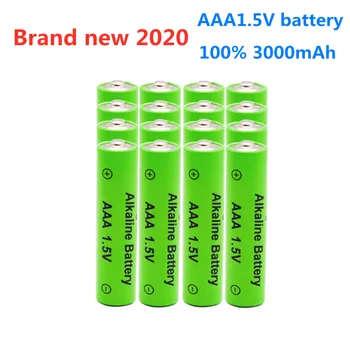2020 veľa Nových AAA batéria 3000mAh 1,5 V alkalické AAA nabíjateľné batérie pre diaľkové ovládanie hračka svetla batérie