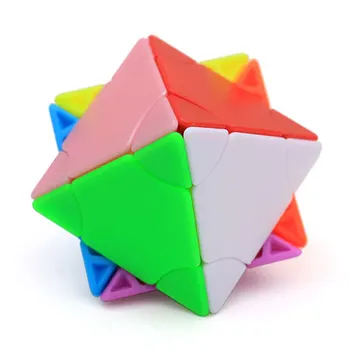 Fangshi F/S limCube 2x2x2 Transformovať Magic Cube Pyramída/Twin Tower/Hexahedral Kosoštvorec/Octahedron Rýchlosť Puzzle, Hračky